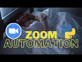 Auto join zoom meetings using python how to make a zoom bot zoom automation tutorial