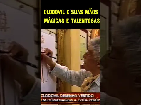 Clodovil talentoso. #estilista #fashion #moda #clodovil #spfw #roupas #nostalgia