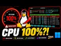 How to Check Which Process Is Using 100 CPU on Linux 2026 Guide