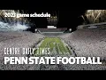Penn State Football 2023 Schedule