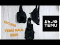 Temu Haul - Best EDC Bags