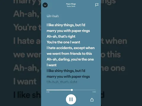 Download MP3 paper rings by taylor swift sped up