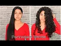 Permanent Waves Tutorial For Long Hair