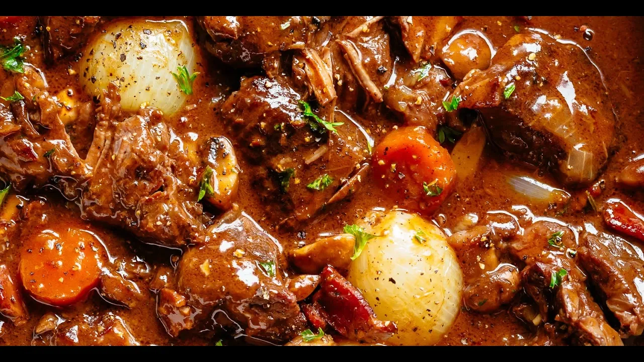 Red Wine Beef Stew Recipe
Details: https://panlasangpinoy.com/red-wine-beef-stew/

Ingredients:
2 lb. 