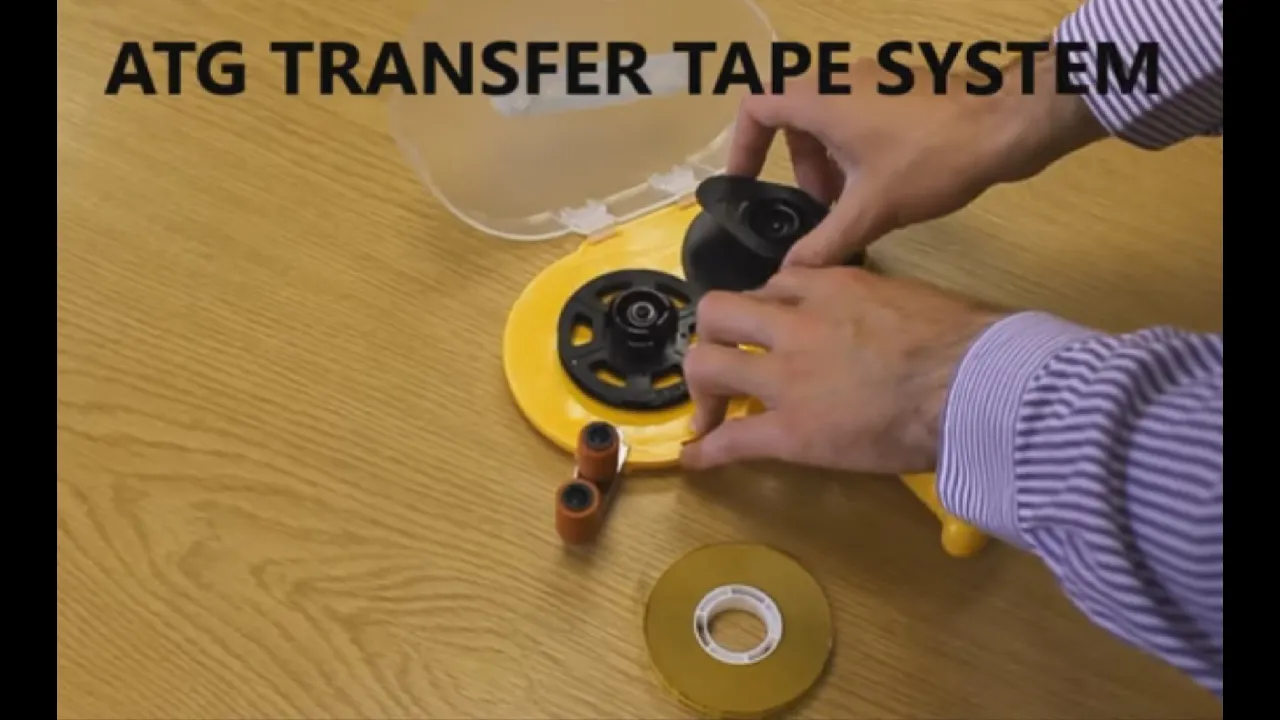 Learn how to complete a Scotch® ATG Adhesive Transfer Tape roll correction.. 