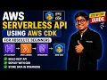 AWS CDK Tutorial Build a Serverless REST API with Lambda API Gateway DynamoDB