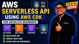 AWS CDK Tutorial Build a Serverless REST API with Lambda API Gateway DynamoDB