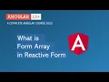 What is Form Array Reactive Forms Angular 13