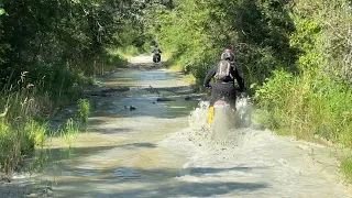 Austin and Matt clearing more of the Shiro mud pits