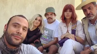 مسابقة من يضحك أولا أجواء كوميدية في كواليس تصوير فيلم لص بغداد 