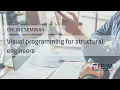 Online seminar recording Visual programming for construction engineers ENG
