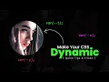 How to Update CSS Variable with JavaScript Make CSS Dynamic