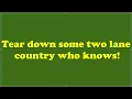 Take A Back Road- Rodney Atkins (Lyrics)