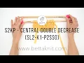 How to knit Central Double Decrease S2KP decrease
