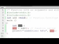 116 Function with No Argument and with Return Value in C Programming Hindi