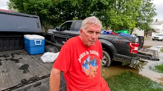 Cambridge City Indiana Flooding Aftermath - Homeowner Loses Everything
