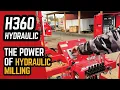 Tired of slow manual milling Boost your output with the Hud-son H360 Portable Sawmill