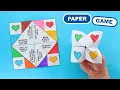 Origami Fortune Teller How to make a Tip Top Paper Fortune Teller game for friends Free template