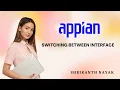 How to switch between multiple interfaces OR navigate between interface