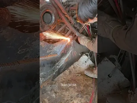 Excavator Big Arm Welding Repair Process