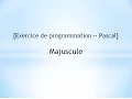 Exercice de programmation -