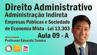 Direito Administrativo - Aula 09A (Empresas Públicas e Sociedade de Economia Mista - Lei 13.303)