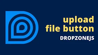 How to add an upload button with Dropzone JS that actually works