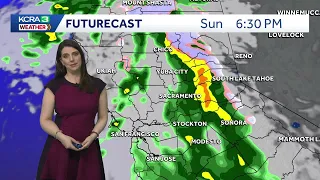 Northern California forecast Calm before the storms