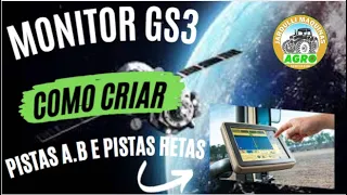 COMO CRIAR PISTAS A.B E RETAS NO MONITOR GS3