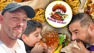 Los Angeles Burger District Food Review