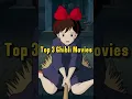 Lagu Top 3 Best Ghibli Movies of all time