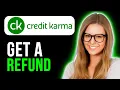 How To Get My Refund On Credit Karma Tax Super Simple