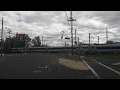 NJ Transit Train at Route 35 Board St Red Bank During Spring Street Fair 2025
