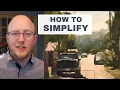 How to Simplify Your Watercolor Paintings 3 steps