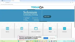 Java Selenium Framework 04g - DemoQA Widgets Tool Tips Automation