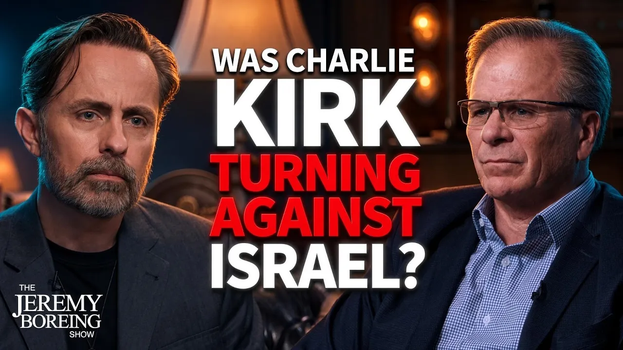 The Truth About Charlie Kirk and Israel, and the Final Zoom Call Before He Died: video thumbnail