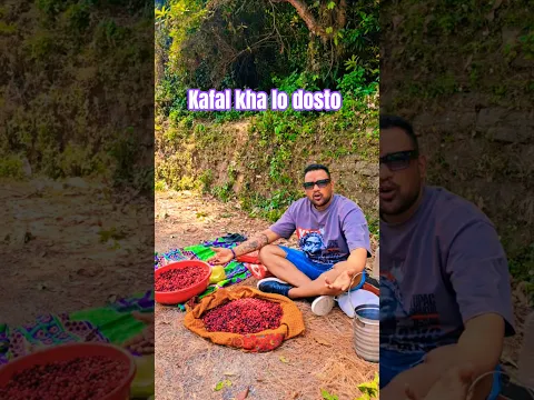 kafal kha lo dosto aajao jaldi #inderarya #kafal #uttarakhand
