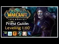 Classic WoW Priest Leveling Guide Talents Rotation Wand Progression Tips Tricks