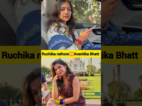 Avantika Bhat vs Ruchika Rathore😱कौन है ज्यादा Popular?YouTube Comparison.#shorts#ytshorts#yt#viral