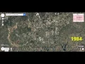 San Antonio Texas - Urban Sprawl Time Lapse