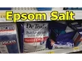 Where to buy Epsom Salt at Walmart