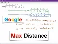 Google Interview Question Max Distance Solution With Code Interview Bit Problem