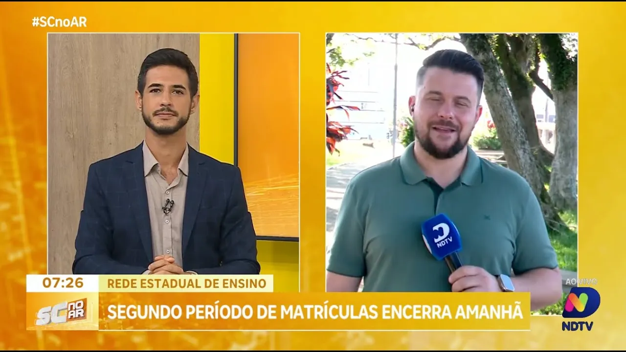 Última chance: segundo período de matrículas na rede estadual de ensino encerra nesta quarta-feira