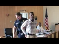 Councilman Eric Mays the sole supporter of hiring a new company to haul Flint s trash was escorted o