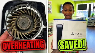 Little Kid’s PlayStation Was Overheating so Bad 😱
