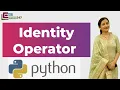 Identify Operator in Python Operators in Python Python from Basic to Advance L-7 Nitasha Mam