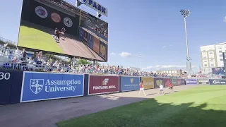 I Crushed a Ball into the WooSox Scoreboard WooSox MLB redsox