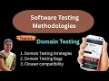 Domain Testing part 2 in Software Testing Methodologies