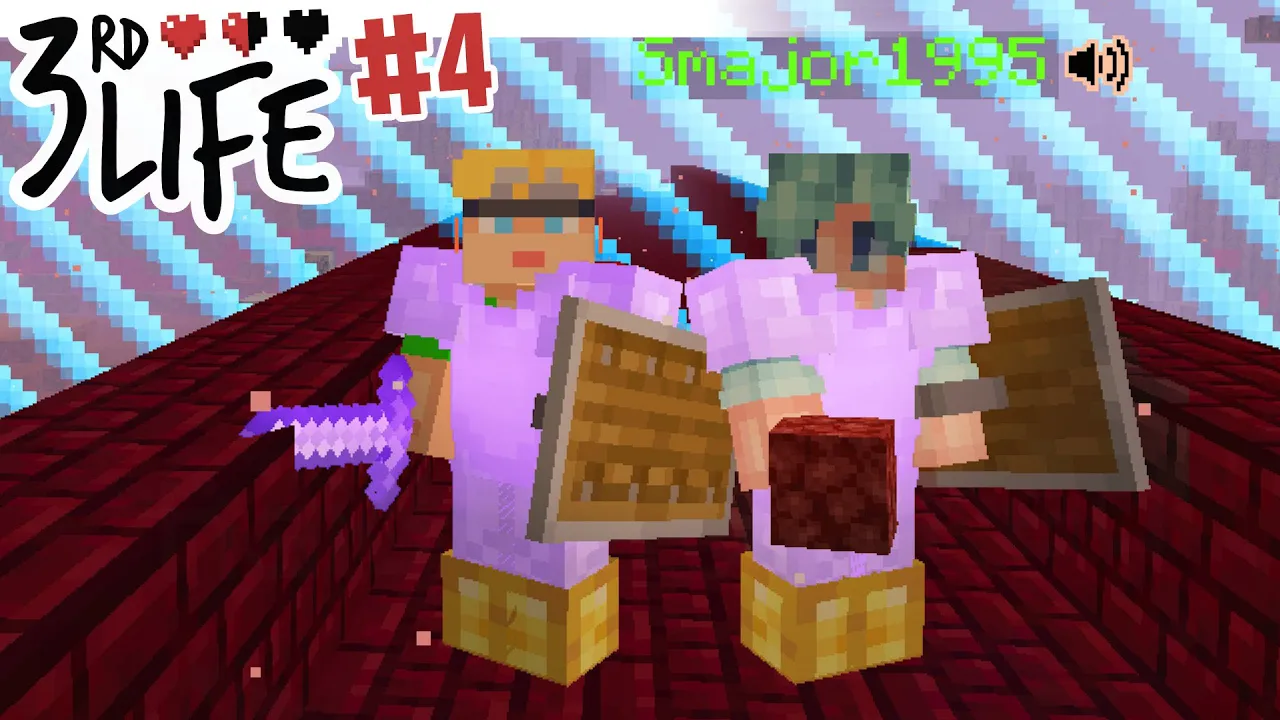 Watch "The Nether Wall | Minecraft 3rd Life SMP #4" on YouTube
