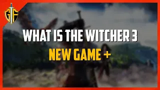 Starting a NEW GAME PLUS in The Witcher 3